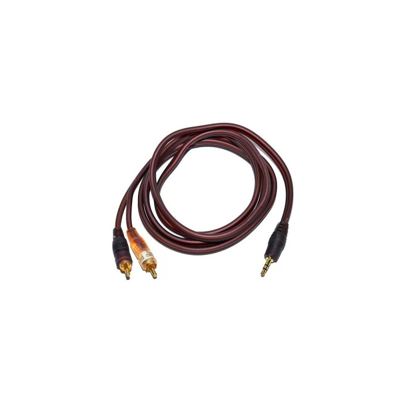 Cablu jack 3,5 stereo la 2rca tata 1,5m Cablu jack 3,5 stereo la 2rca tata 1,5m