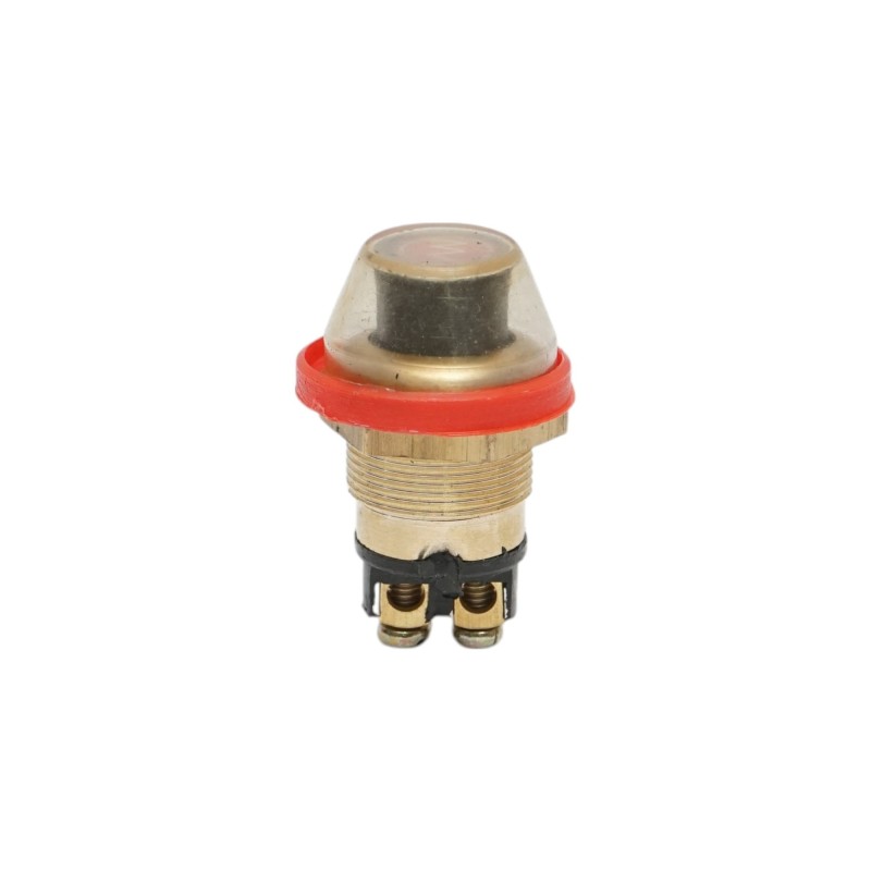 Buton universal pornire/claxon cu capac impermeabil, prindere 19mm