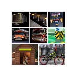 Banda reflectorizanta tip fagure FLEX 5.5cmx45.7m Banda reflectorizanta tip fagure FLEX 5.5cmx45.7m