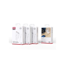 Incarcator retea 4 USB 1USB Quick charge QC3.0 + 3USB 2.4A cu cablu Lighting Iphone