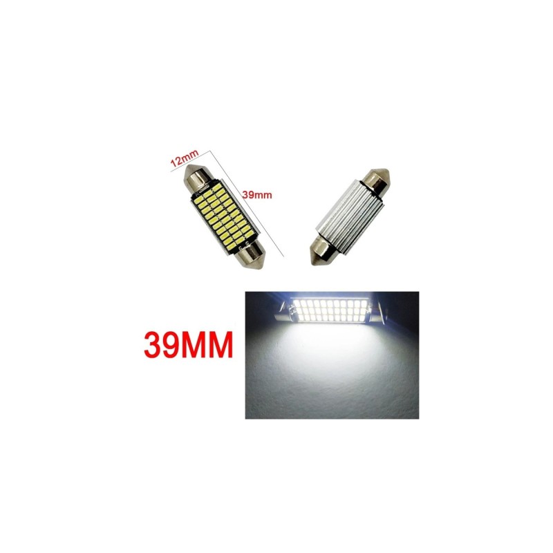 Bec sofit 39mm 12V 30SMD 3014 CANBUS lumina alba Bec sofit 39mm 12V 30SMD 3014 CANBUS lumina alba