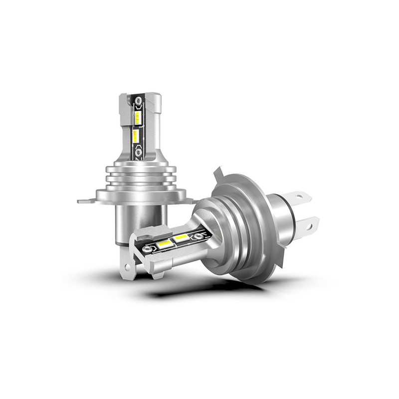 Bec cu LED H4 2 faze 6000k 12V Bec cu LED H4 2 faze 6000k 12V