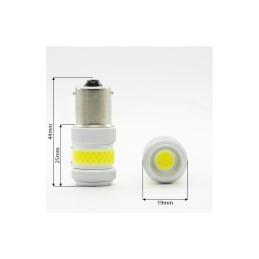 Set 2 becuri o faza BA15S P21W T.V. LED COB 12W PREMIUM Set 2 becuri o faza BA15S P21W T.V. LED COB 12W PREMIUM