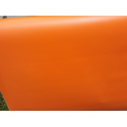 Folie carbon 3D portocaliu latime 1.27m