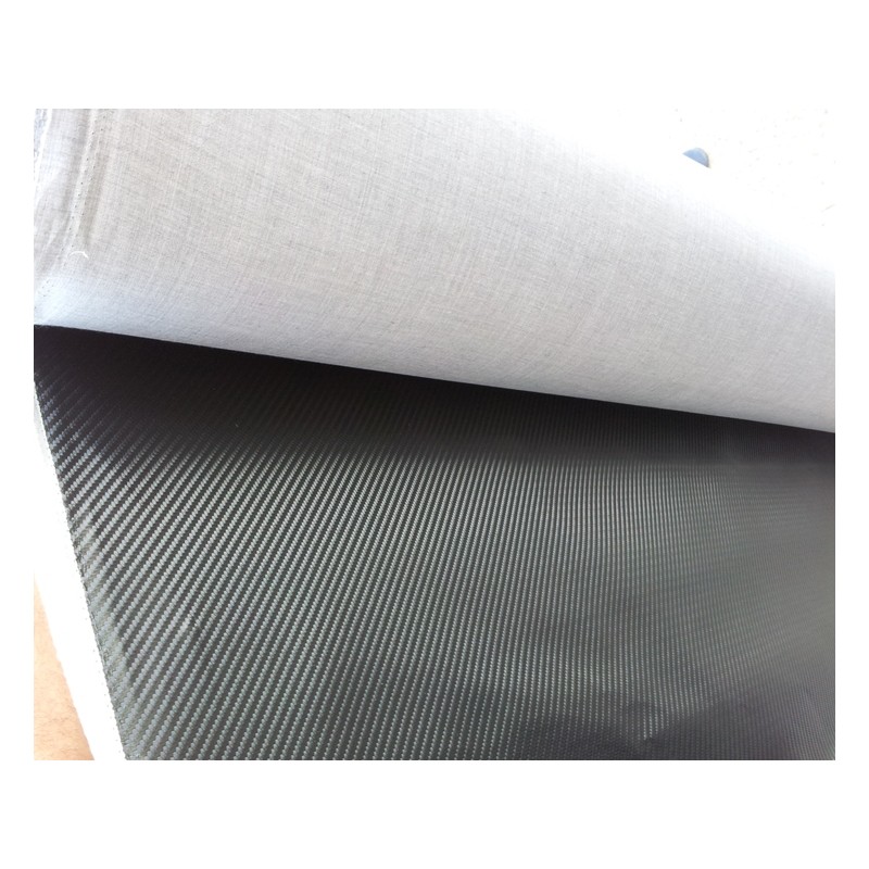 Material textil carbon 3D neagru (se coase)