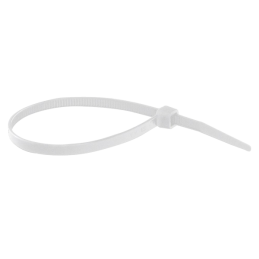 COLIERE NYLON ALBE 2.5*200 MM SET 100 BUC