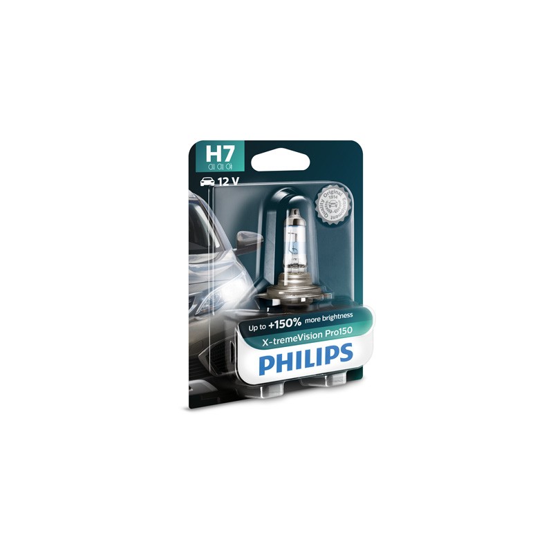 BEC FAR H7 55W 12V X-TREME VISION PRO150 (blister) PHILIPS
