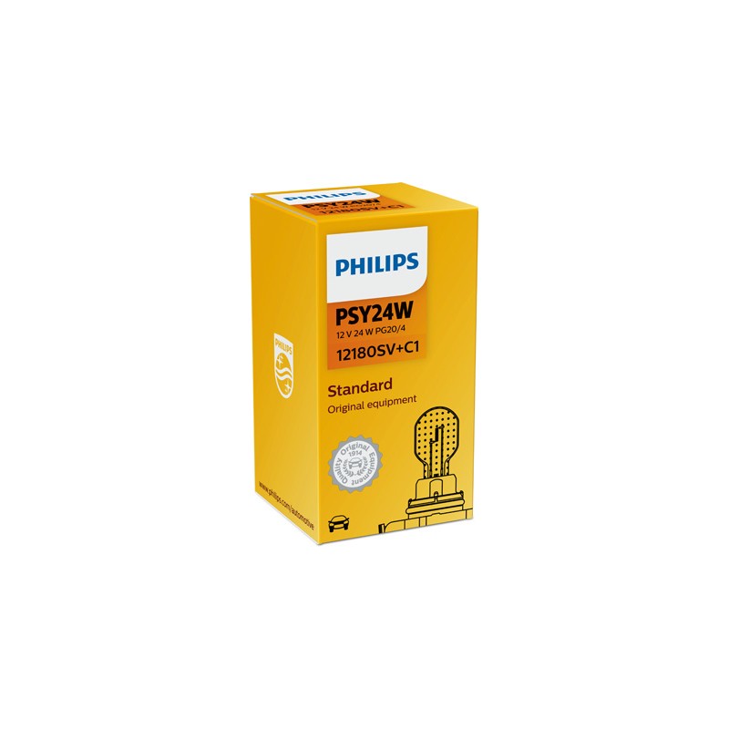BEC SEMNALIZARE 12V PSY24W SILVER VISION PHILIPS