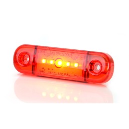 LAMPA GABARIT LED 712 W97.2, 12V-24V, POZITIE ROSU WAS