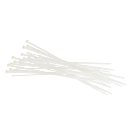 COLIERE NYLON ALBE 4.8*530 MM SET 100 BUC