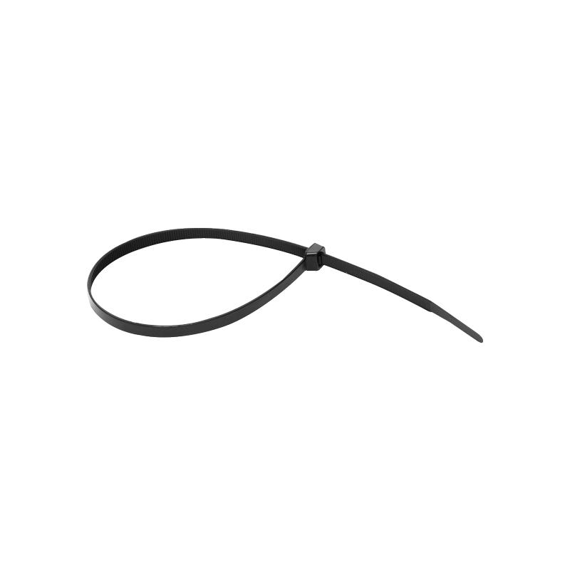 COLIERE NYLON NEGRE 7.6*360 MM SET 100 BUC