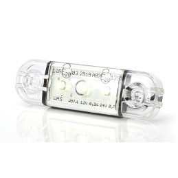 LAMPA GABARIT LED 710 W97.1, 12V-24V, POZITIE ALB WAS