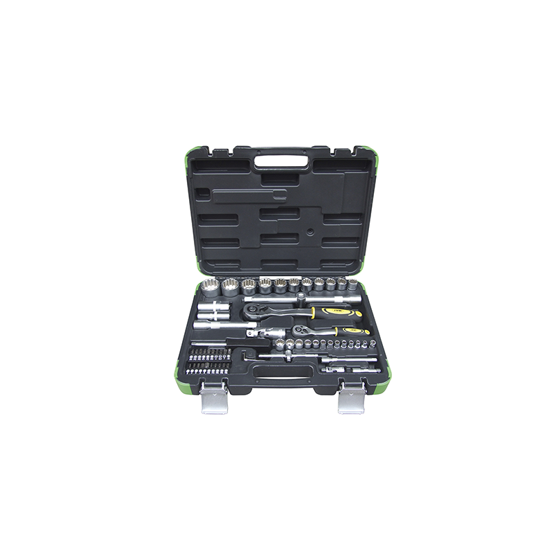 TRUSA CHEI TUBULARE SPLINE DE 1/2` SI 1/4` CU 61 PIESE JBM