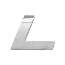 ORNAMENT AUTO 3D. LITERA L. 26 MM. CROMAT