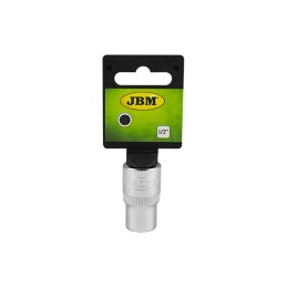 TUBULARA CROMATA BIHEXAGONALA SCURTA - XZN 1/2` 19 MM JBM