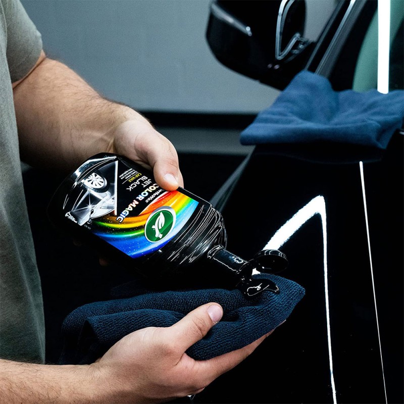 PASTA POLISH 3 IN 1 COLOR MAGIC JET BLACK WAX 500ML TURTLE WAX