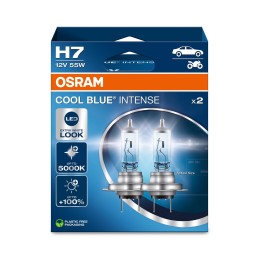 SET 2 BECURI 12V H7 55 W COOL BLUE INTENSE NextGen OSRAM