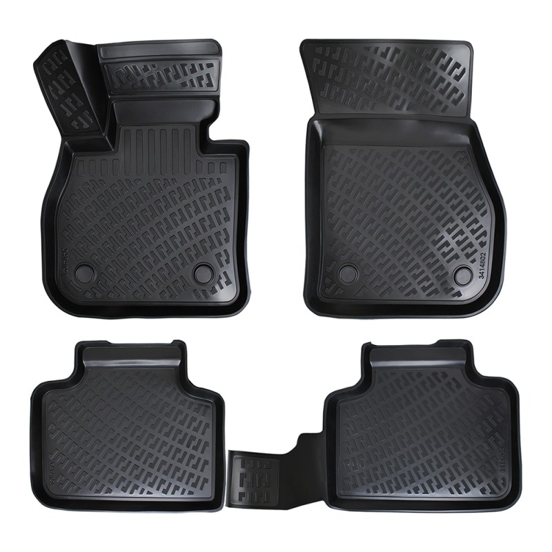 SET COVORASE AUTO CAUCIUC UMBRELLA PENTRU BMW 2 COUPE F22 / F23 2014-2021