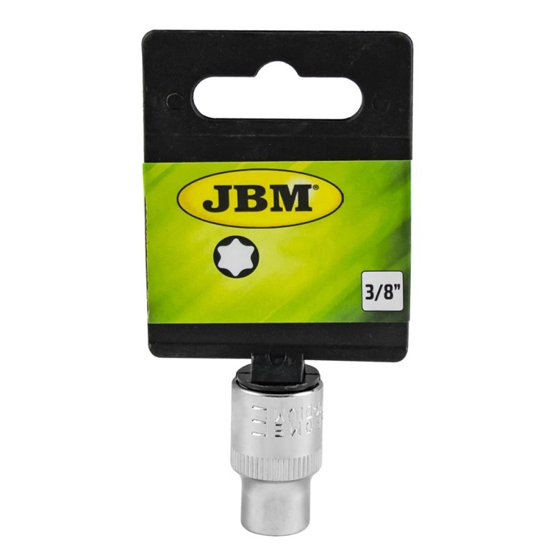 TUBULARA TORX CROMATA 3/8` E11
