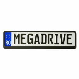SUPORT NUMAR INMATRICULARE MEGA DRIVE RIGLETA TIP 1. 1BUC
