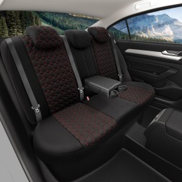 SET HUSE SCAUN SAPPHIRE ROSU