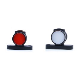 LAMPA GABARIT LED 1099 W148.4, 12V-24V, POZITIE ALB / ROSU / PORTOCALIU WAS