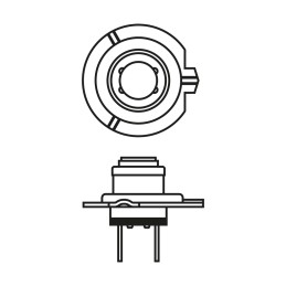 BEC 12V H7 55W PURE LIGHT BOSCH