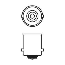 BEC 12V R10W 10W ECO SET 10 BUC BOSCH