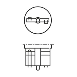 BEC 24V W5W 5W ECO TRUCK SET 10 BUC BOSCH