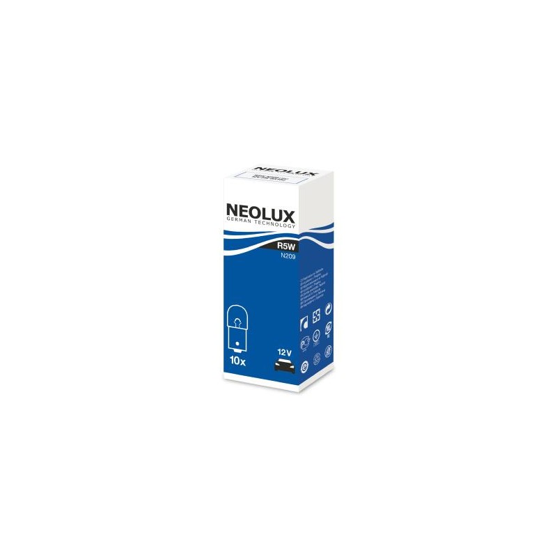 BEC AUXILIAR 12V R5W BA15D SET 10 BUC NEOLUX