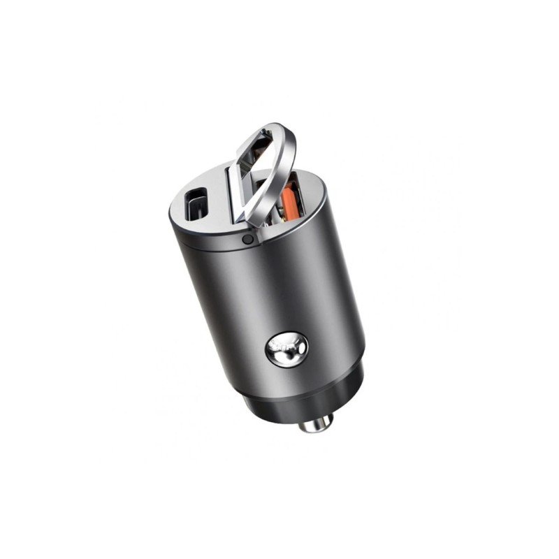 Mufa incaricator auto mini cu Quick Charge USB QC4.0 100W si PD30W