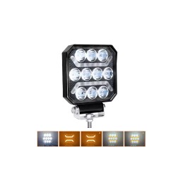 Proiector lampa lucru LED alb 38W cu lumina de zi alba functie stroboscopica alba Proiector lampa lucru LED alb 38W cu lumina de zi alba functie stroboscopica alba