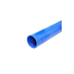Furtun silicon drept cu insertie textila Ø48mm x 1m pentru tuning auto