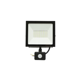 Proiector led 50W, 4500lm, 6400K, IP44 alimentare 220V-240V cu senzor de miscare