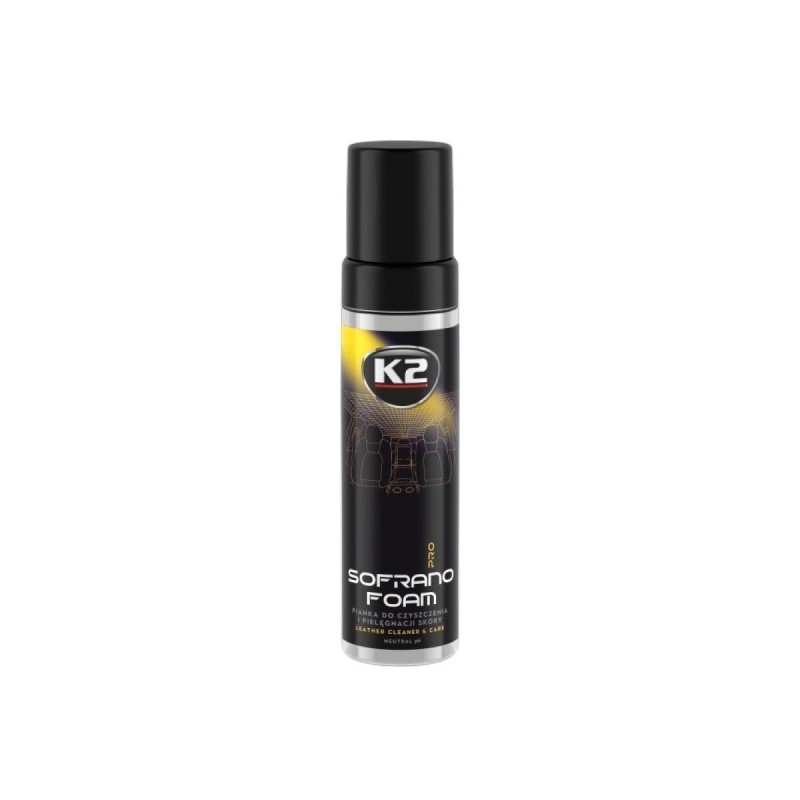 Spuma curatare piele auto si mobilier K2 Sofrano 200ml