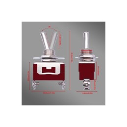 Intrerupator cu cheie 2 pozitii ON-OFF 2 terminale 15A Intrerupator cu cheie 2 pozitii ON-OFF 2 terminale 15A