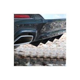 Set ornament splitter pentru bara spate culoare Negru Set ornament splitter pentru bara spate culoare Negru