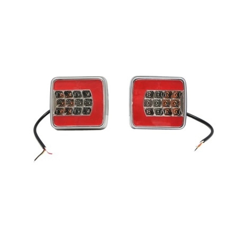 Lampa stop remorca cu Leduri 12/24 V set 106.4x98.8x35mm Lampa stop remorca cu Leduri 12/24 V set 106.4x98.8x35mm