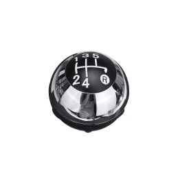 Maner schimbator auto din plastic Fiat 500 2012-2018 cu 2 adaptoare pentru 5 si 6 viteze
