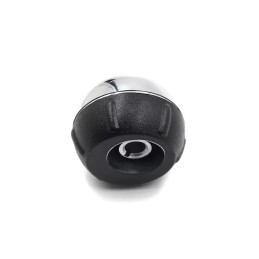 Maner schimbator auto din plastic Fiat 500 2012-2018 cu 2 adaptoare pentru 5 si 6 viteze