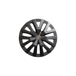 Set 4 capace roti model EVO negru mat 15Inch