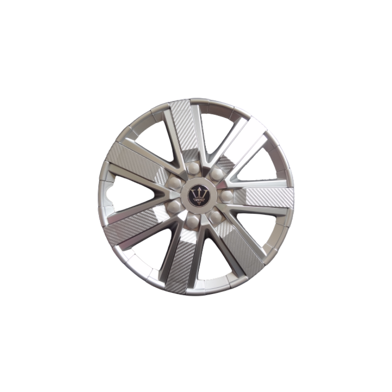 Set 4 capace roti model EVO argintii 15Inch