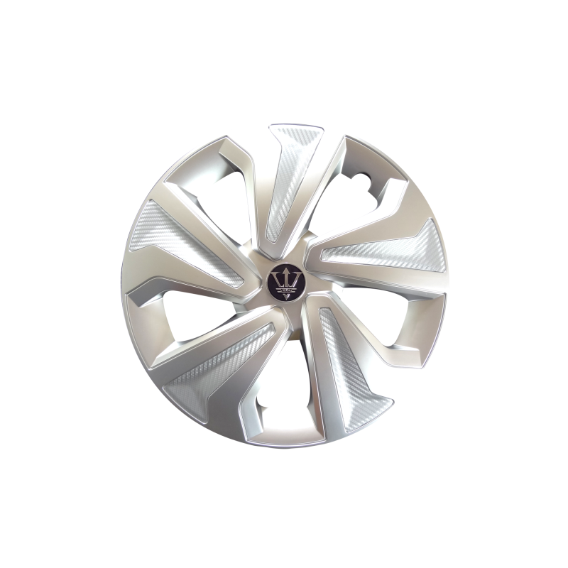 Set 4 capace roti model EVO argintii 16Inch