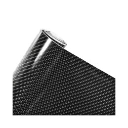 Folie auto autocolant Pet Premium carbon negru 1.52m x 1m cu tehnologie eliminare bule