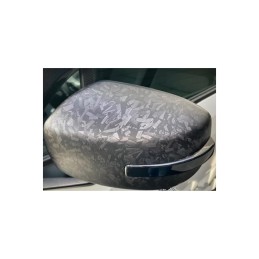 Folie auto autocolant Pet Premium carbon forjat mat 1.52m x 1m cu tehnologie eliminare bule