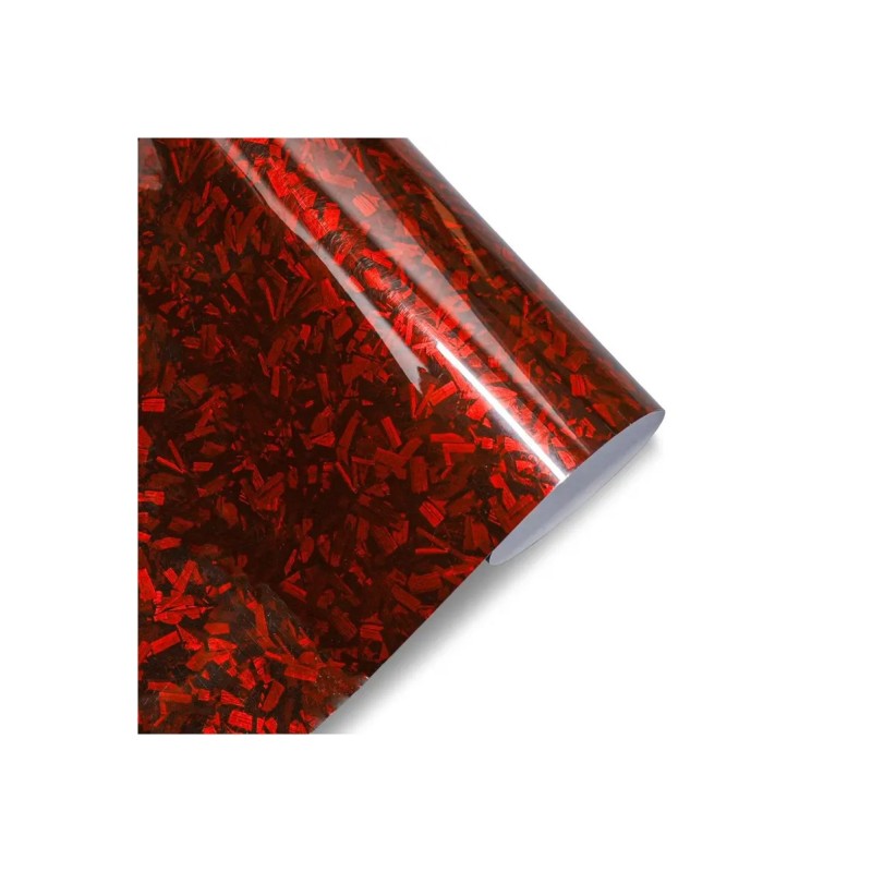Folie auto autocolant Pet Premium carbon forjat diverse culori 1.52m x 1m cu tehnologie eliminare bule