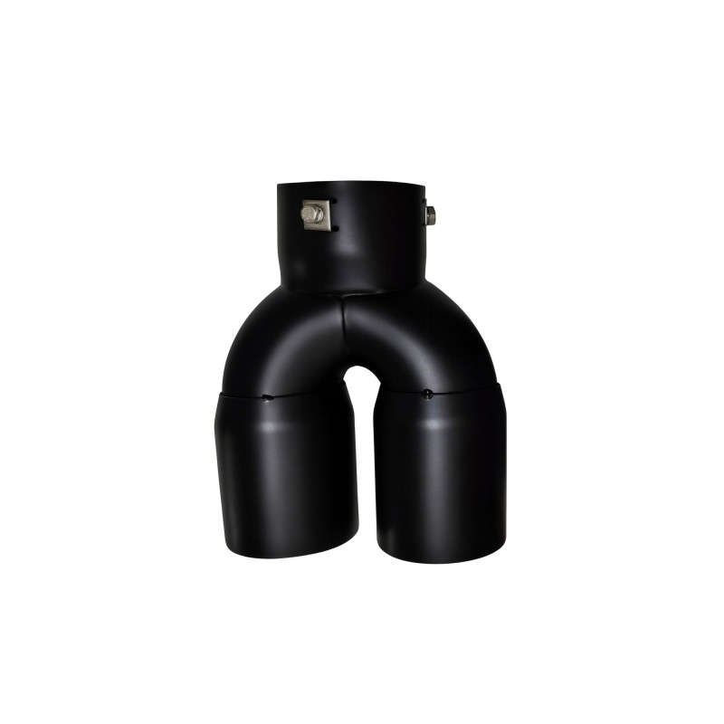 Ornament toba negru mat universal diametru 76mm Ornament toba negru mat universal diametru 76mm