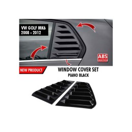 Ornament protectie geam spate VW Golf 6 / MK6 Hatchback 2009-2012 Ornament protectie geam spate VW Golf 6 / MK6 Hatchback 2009-2012