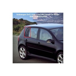 Ornament protectie geam spate VW Golf 5 / MK5 Hatchback 2003–2009 Ornament protectie geam spate VW Golf 5 / MK5 Hatchback 2003–2009