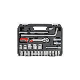 Trusa scule 25 piese tubulare 1/2Inch Yato